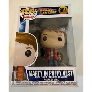 Funko Pop Back to the Future Marty in Puffy Vest 961 Vinyl‎ Figure